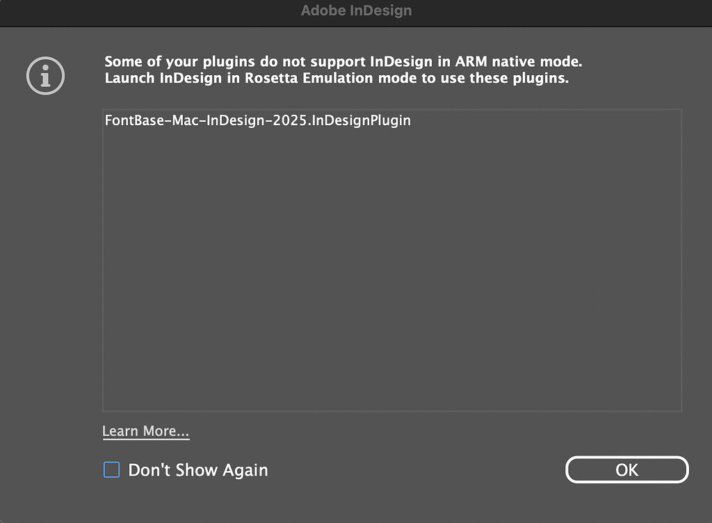 v 2.22.4 not loading plugins on Studio M4 Max - Bugs - FontBase Forum